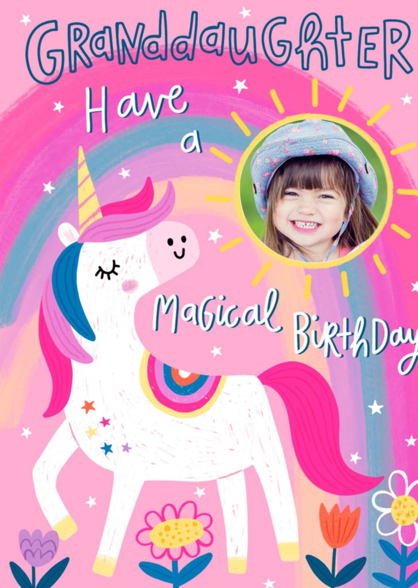 Greetz Verjaardagskaart Unicorn Standard Card