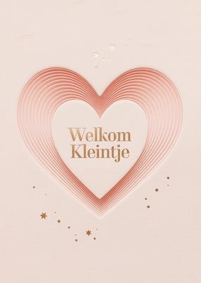 Greetz | Geboortekaart | Welkom Kleintje | Liefdeshart