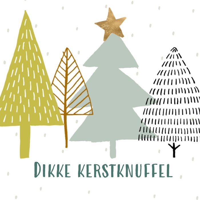 Kerstkaart | Greetz | Kerstboom