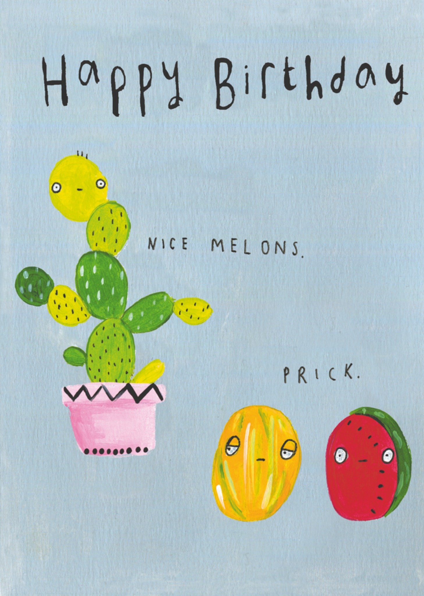 Sooshichacha Verjaardagskaart meloenen Kaart Sooshichacha Limited