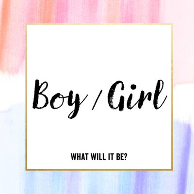 Greetz | Gender Reveal | boy or girl