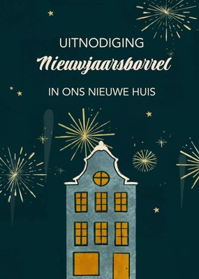 Greetz | Uitnodiging nieuwjaarsfeest | nieuw huis