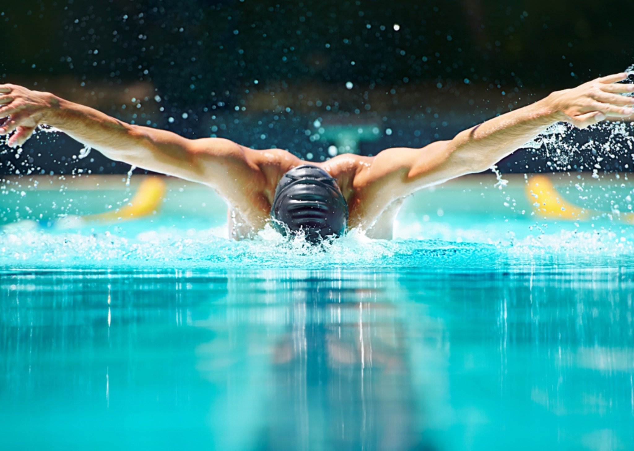 Sport zwemmen Paperclip