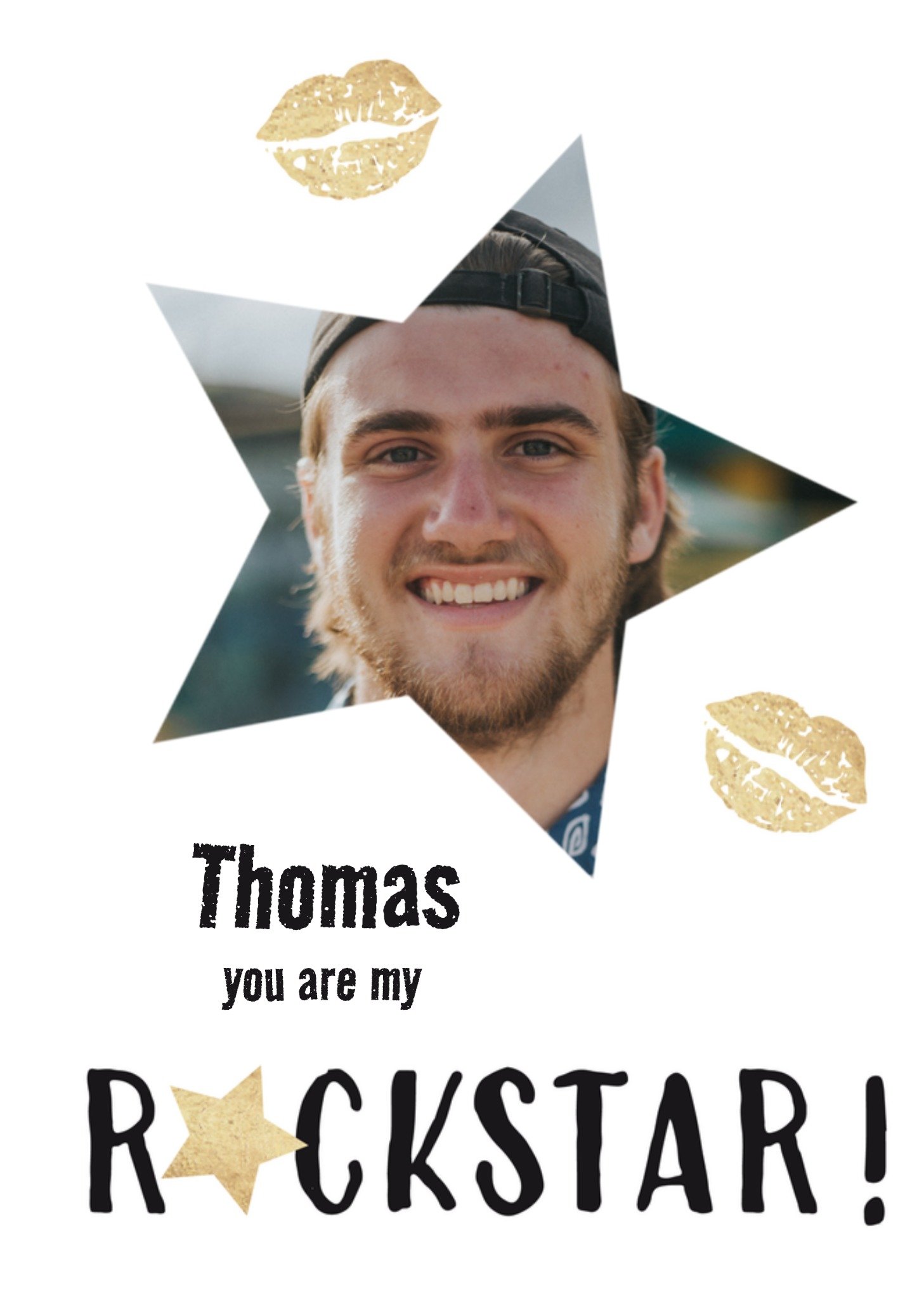 Valentijnskaart You are my rockstar Tsjip