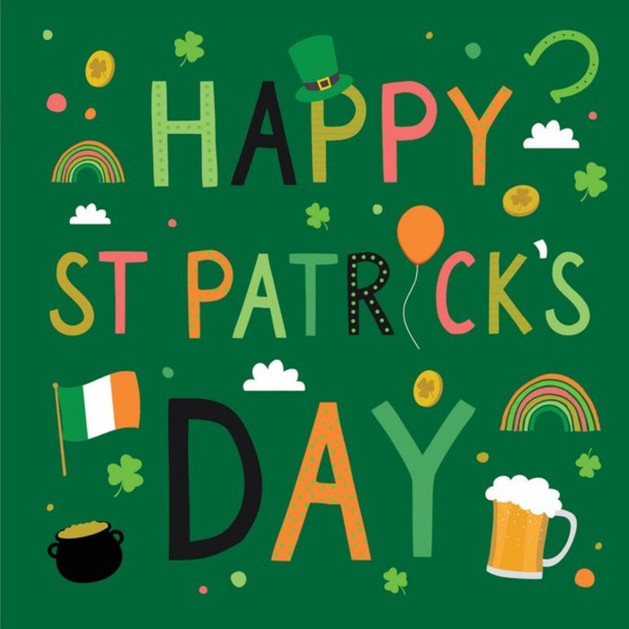 Davora | St Patrick's Day kaart | Illustratie