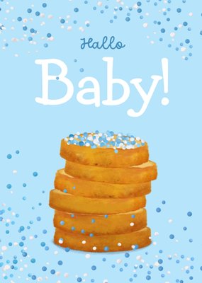 Patricia Hooning | Geboortekaart | Hallo baby