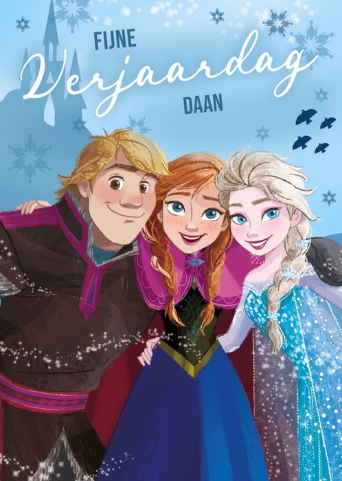 Frozen | Verjaardagskaart | Met naam