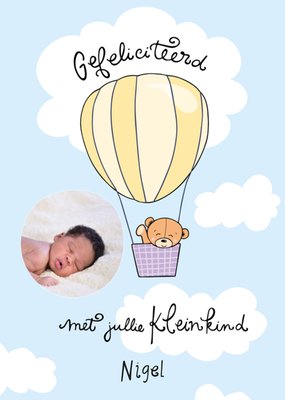 Funny Side Up | Geboortekaart | Kleinkind