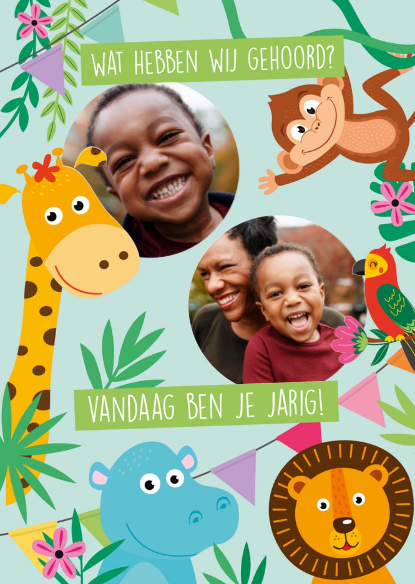 Verjaardagskaart Met foto