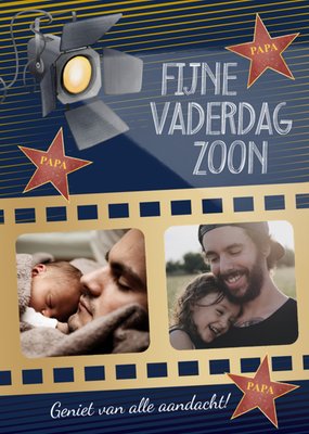 Fishuals | Vaderdagkaart | Fijne Vaderdag Zoon | Met fotos