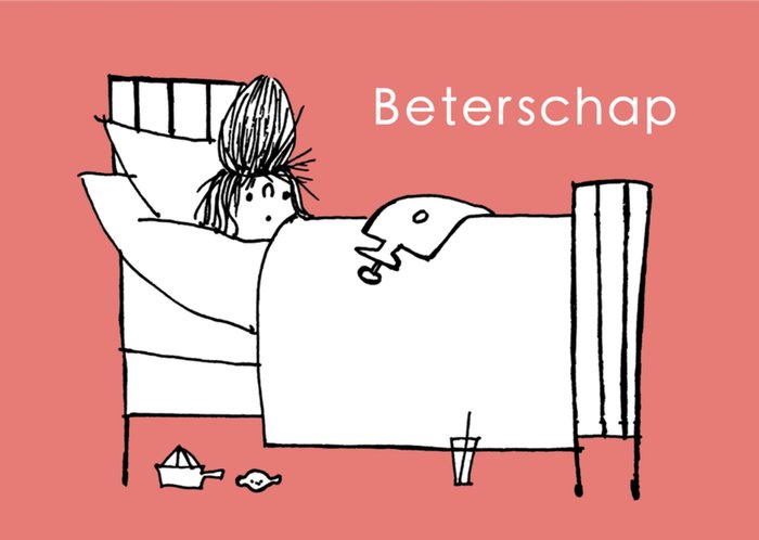 Fiep Westendorp | Beterschapskaart | Meisje