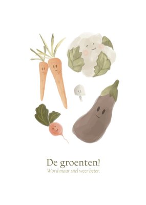 Dagelijksebroodkruimels | Beterschapskaart | Groenten