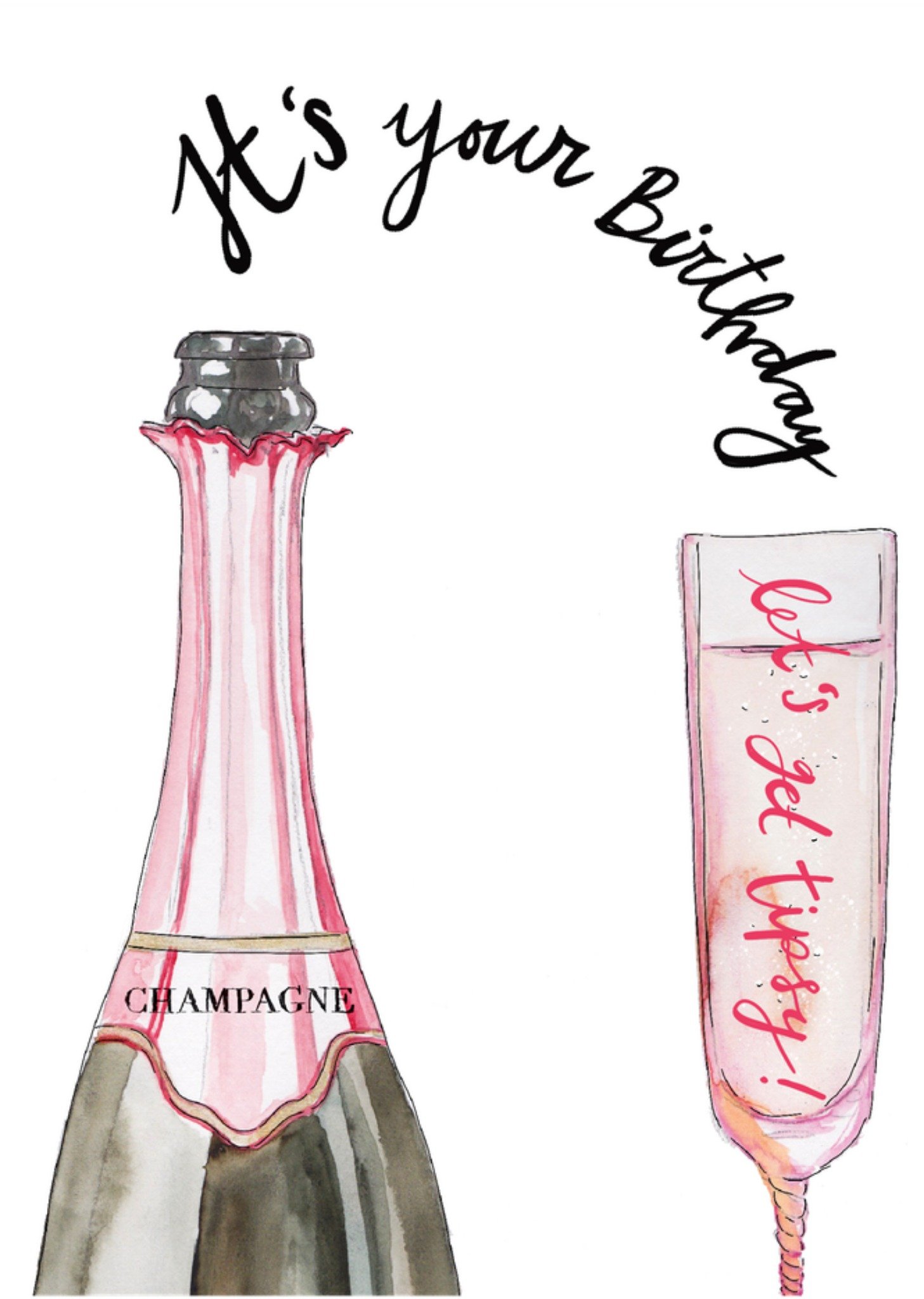 Marie Bodie Verjaardagskaart Let