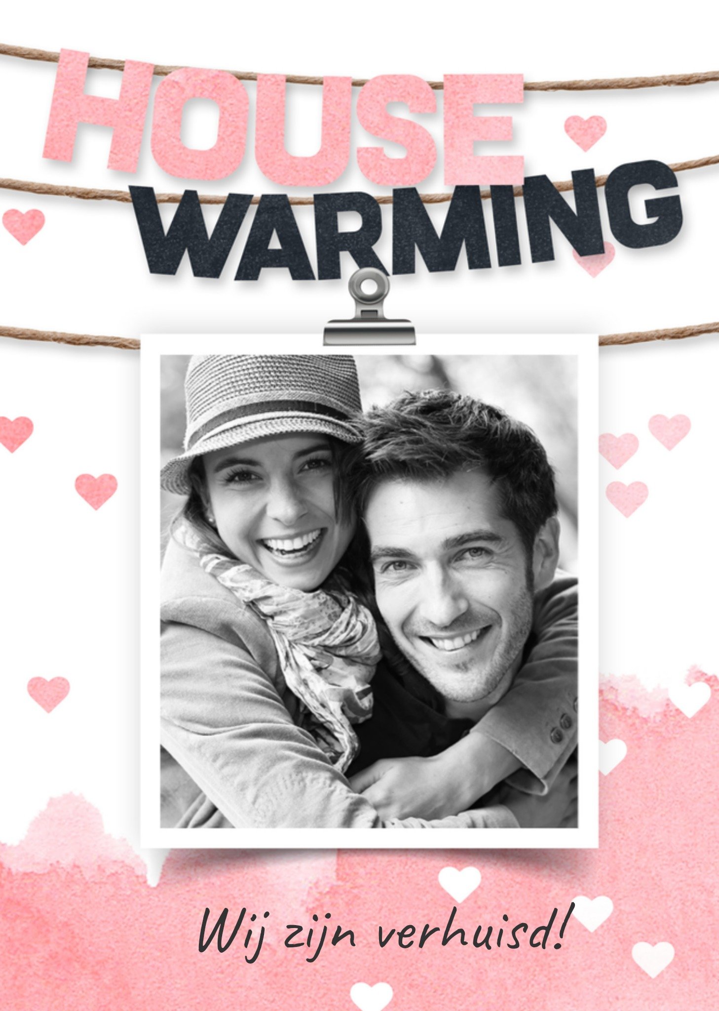 Uitnodiging Housewarming Kaart Luckz