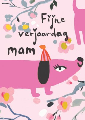 Sooshichacha | Verjaardagskaart | hond | mam