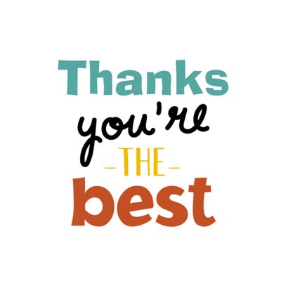 Bedankt kaart | Greetz | Tekst