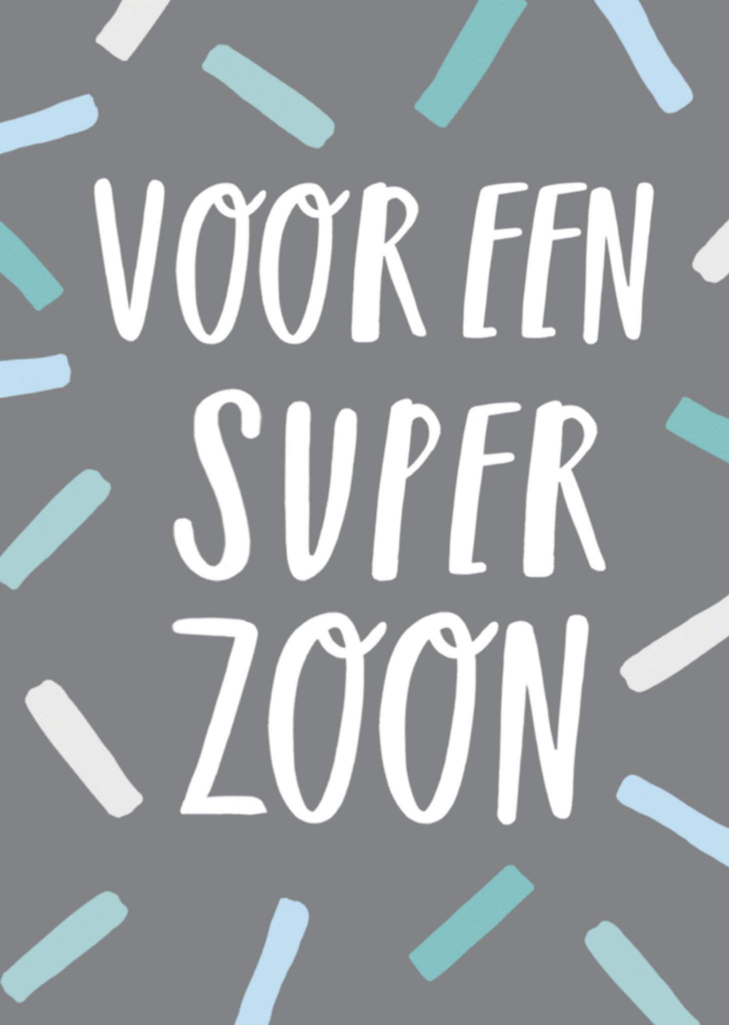 Verjaardagskaart super zoon Kaart Sadler Jones