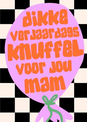 Greetz | Verjaardagskaart | Dikke verjaardagsknuffel | Mam