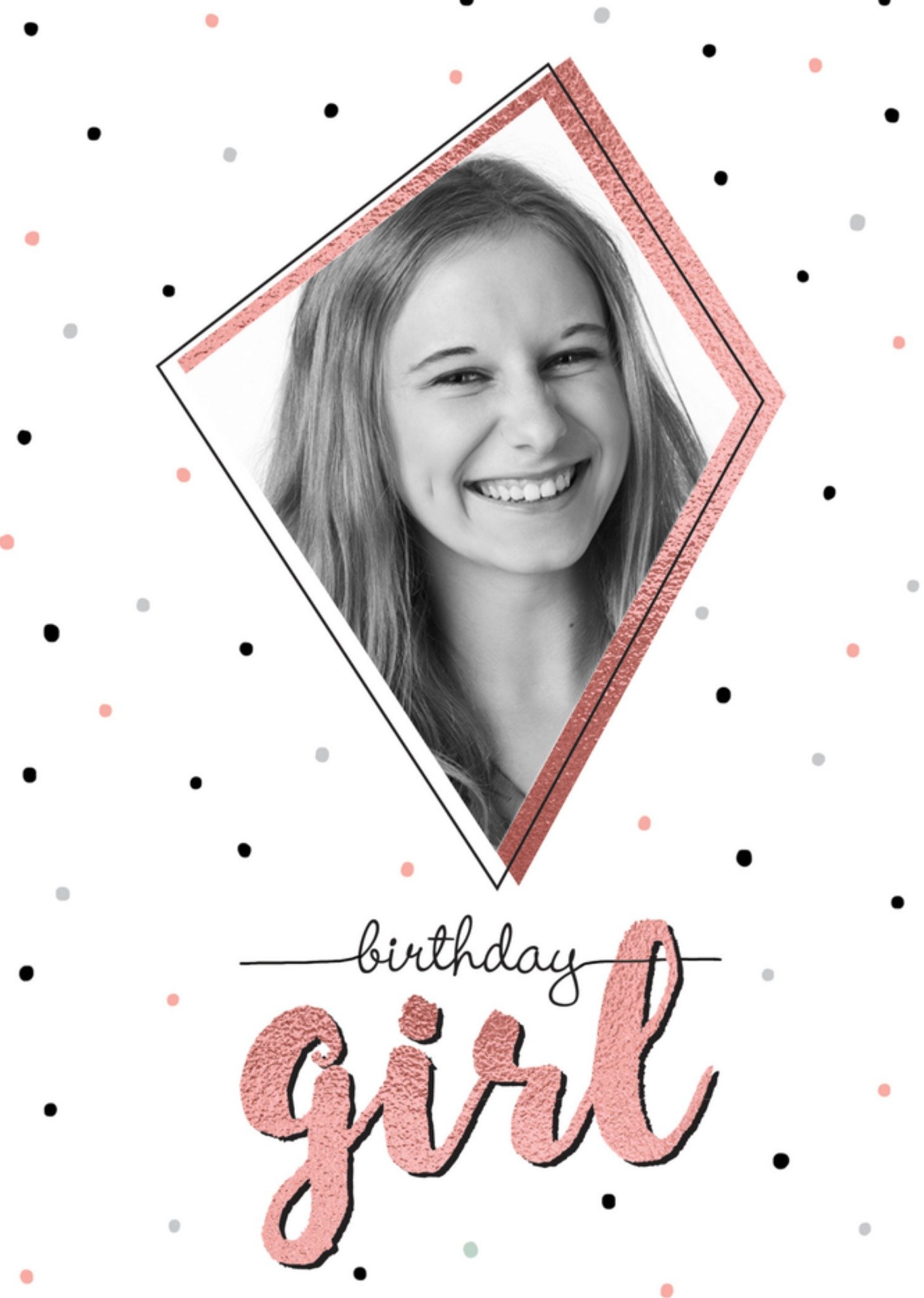 Patriciamaria Birthday girl Eigen foto Kaart Marieke Witke