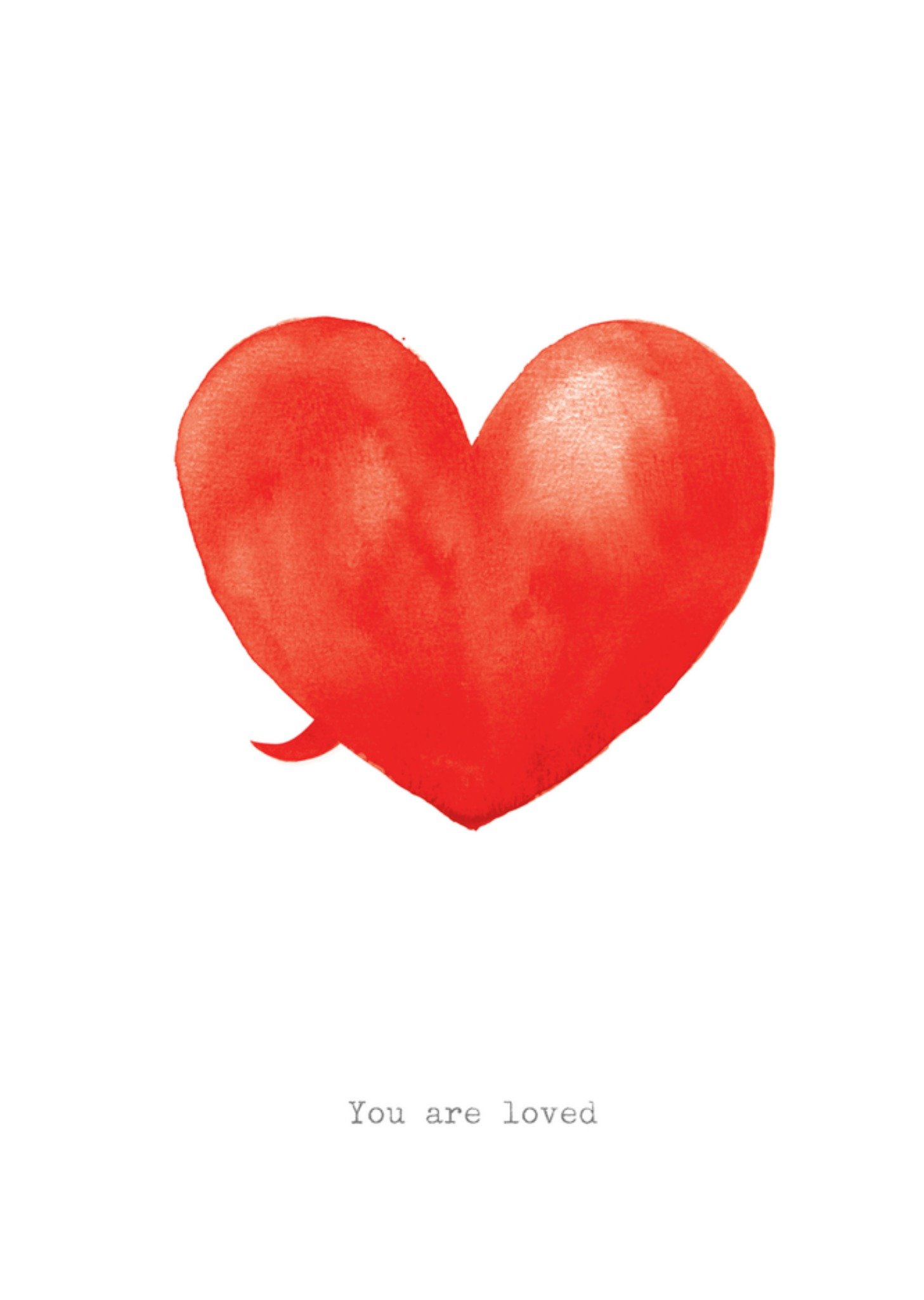 Bright Spot Sterkte kaart Hartje Standard Card