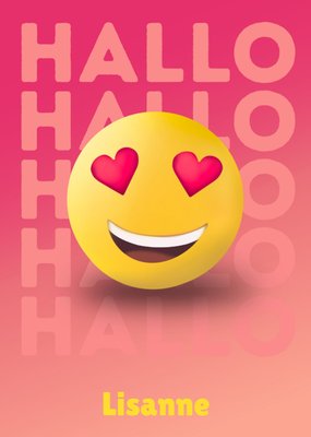 Greetz | Zomaarkaart | met naam | smiley
