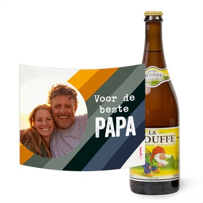 La Chouffe | 750 ml| Papa met eigen foto