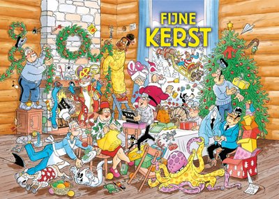 Jan van Haasteren  | Kerstkaart | Fijne Kerst