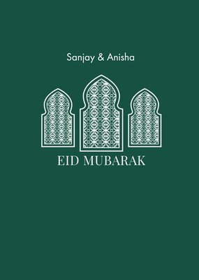 Eastern Print Studio | Eid Mubarak | aanpasbare naam