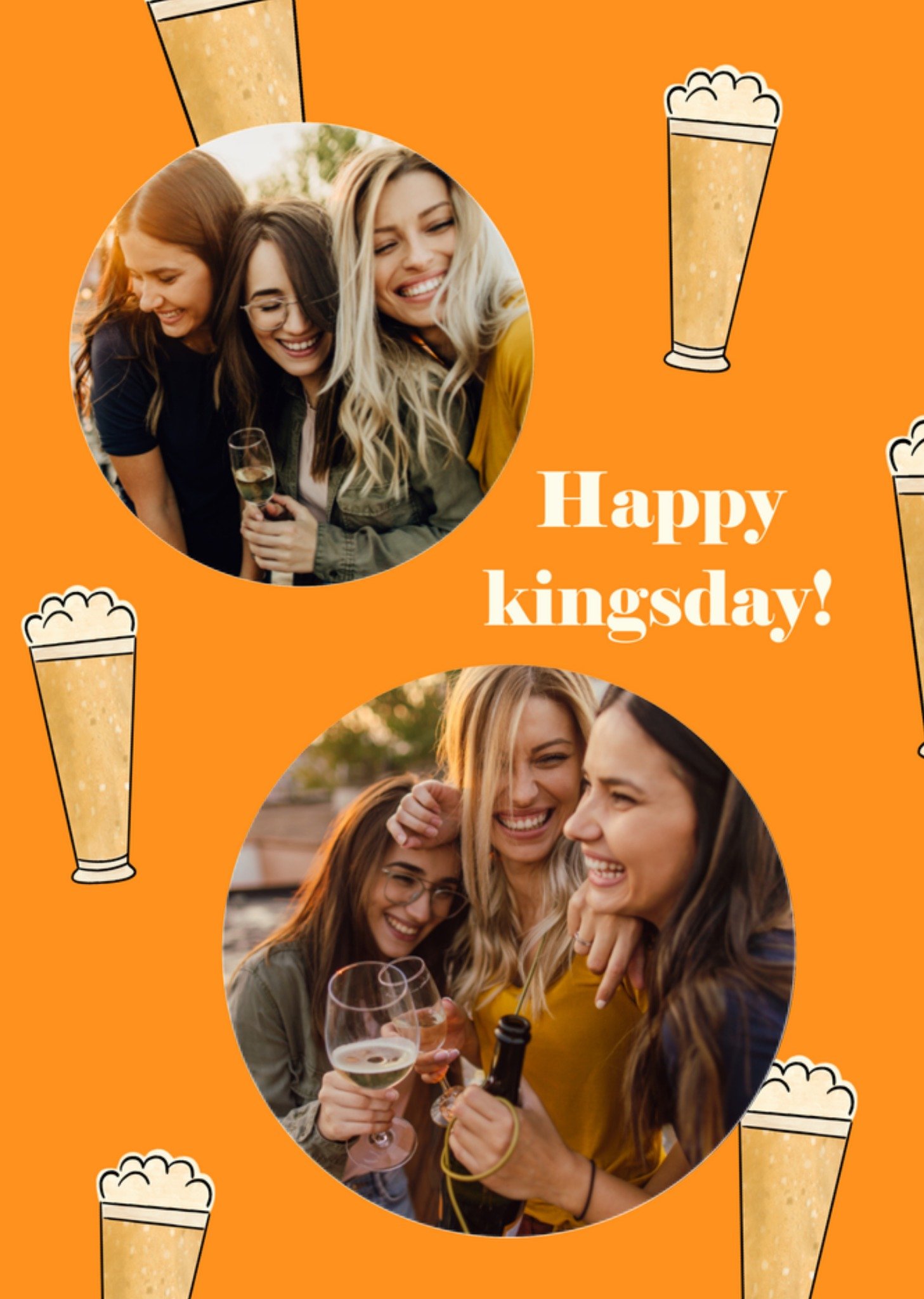 Greetrz Koningsdagkaart fotokaart Kaart Greetz