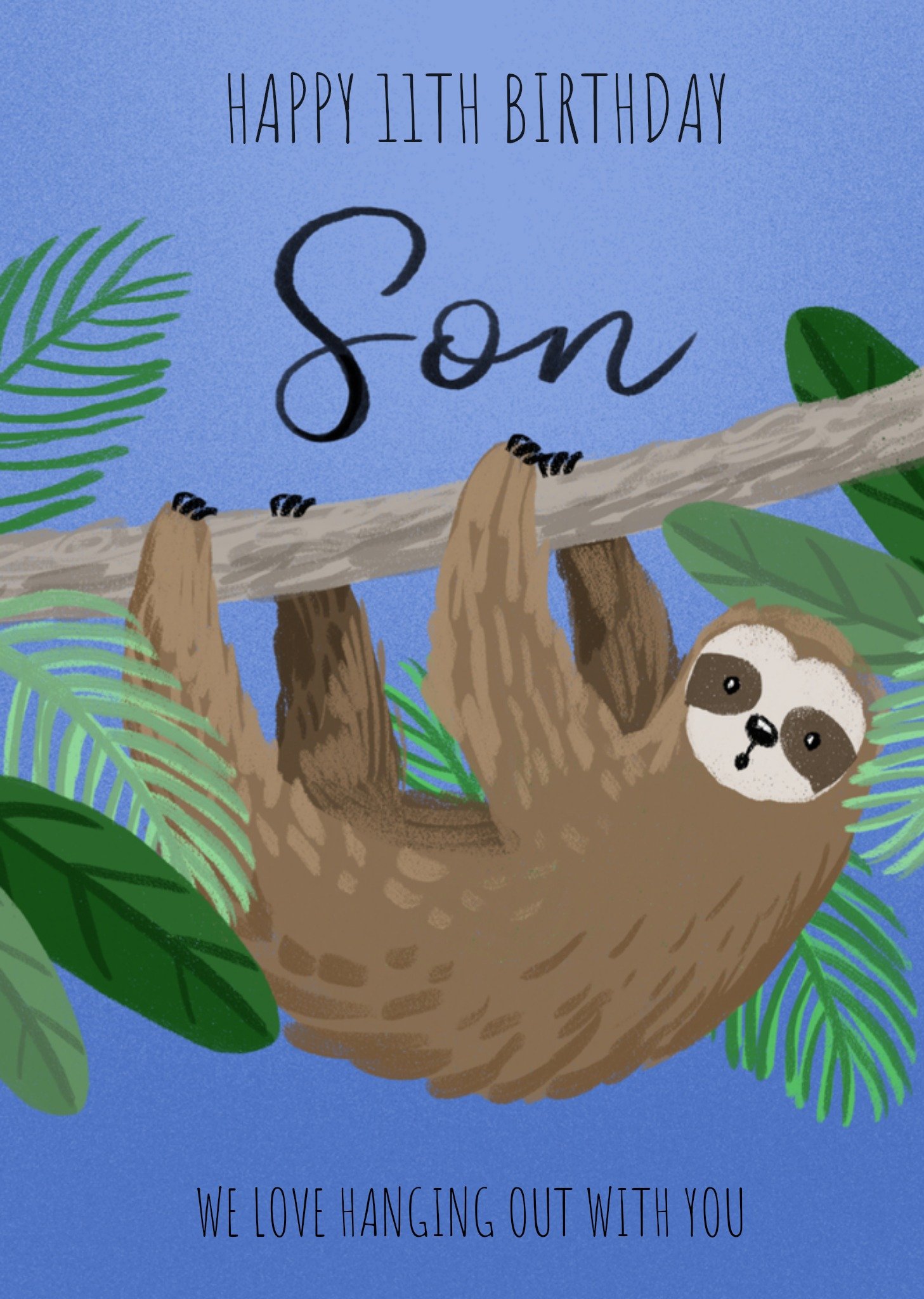 Okey Dokey Design Verjaardag Luiaard Kaart Making Meadows