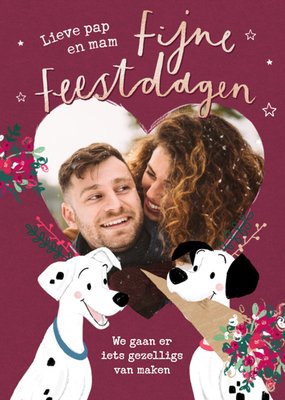 Disney | Kerstkaart | Dalmatiers | Ouders