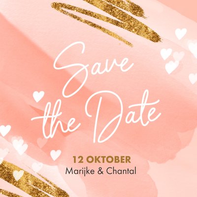 Luckz | Save the date | met namen en datum