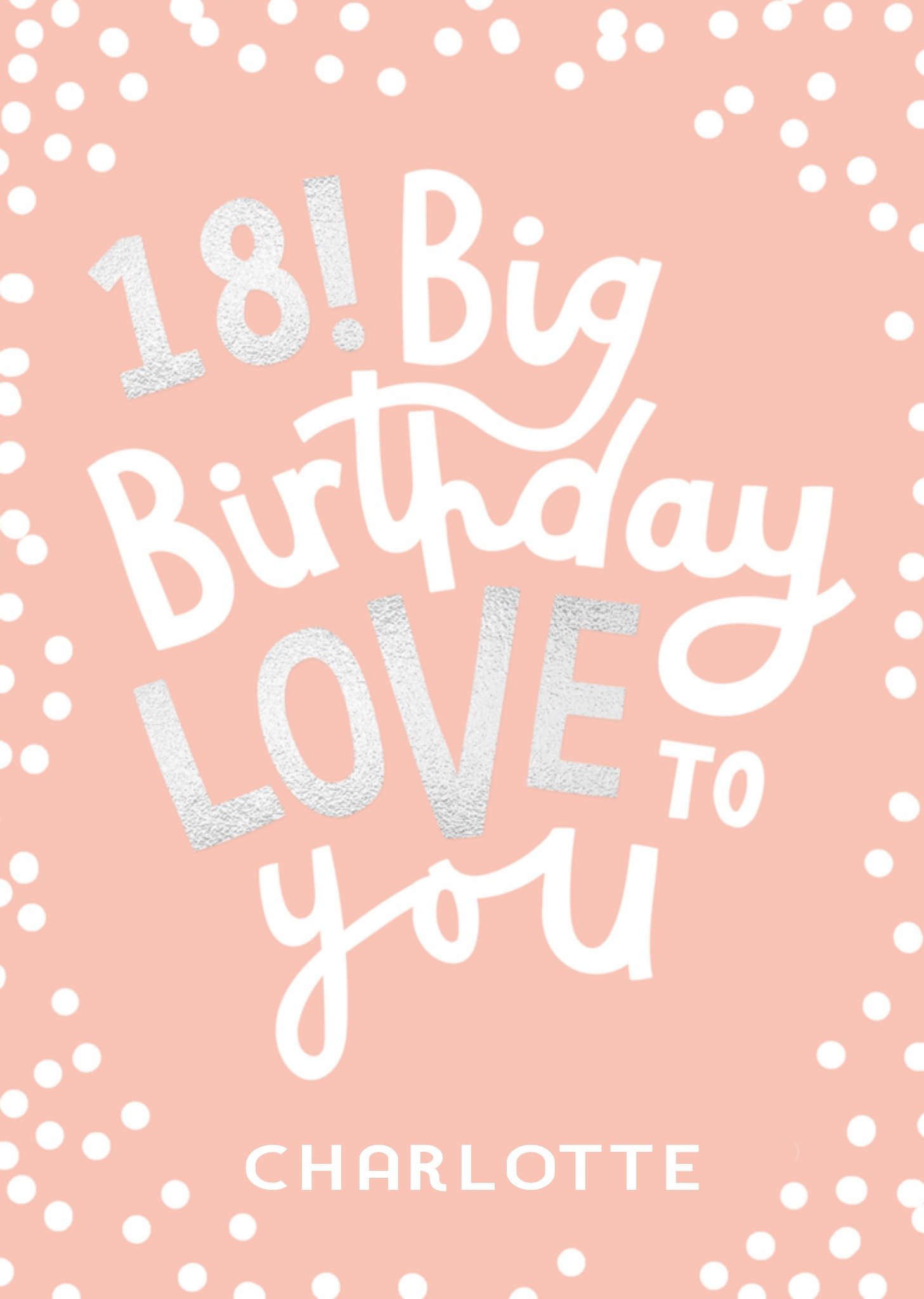 Greetz Verjaardag Roze Standard Card