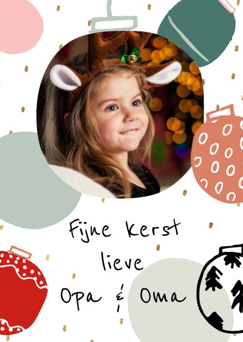 Greetz | Kerstkaart | Lieve opa en oma