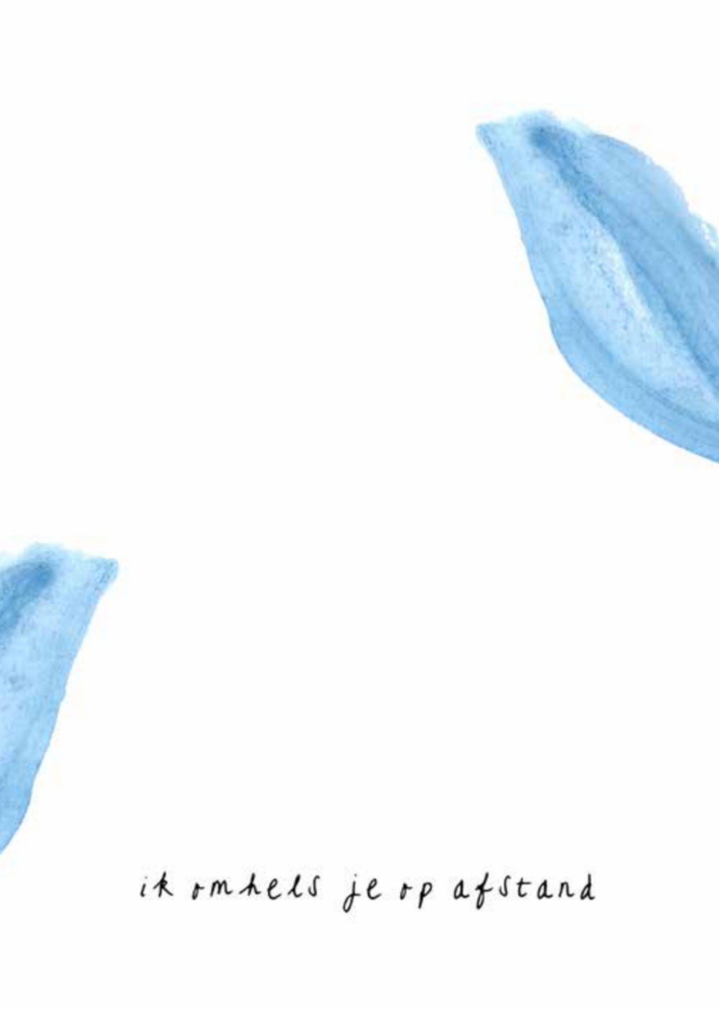 Condoleancekaart Op afstand Kaart MILA