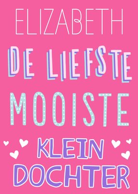 Greetz | Verjaardag | Roze | Kleindochter