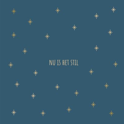 Kleine vlindervoetjes | Condoleancekaart | Nu is het stil