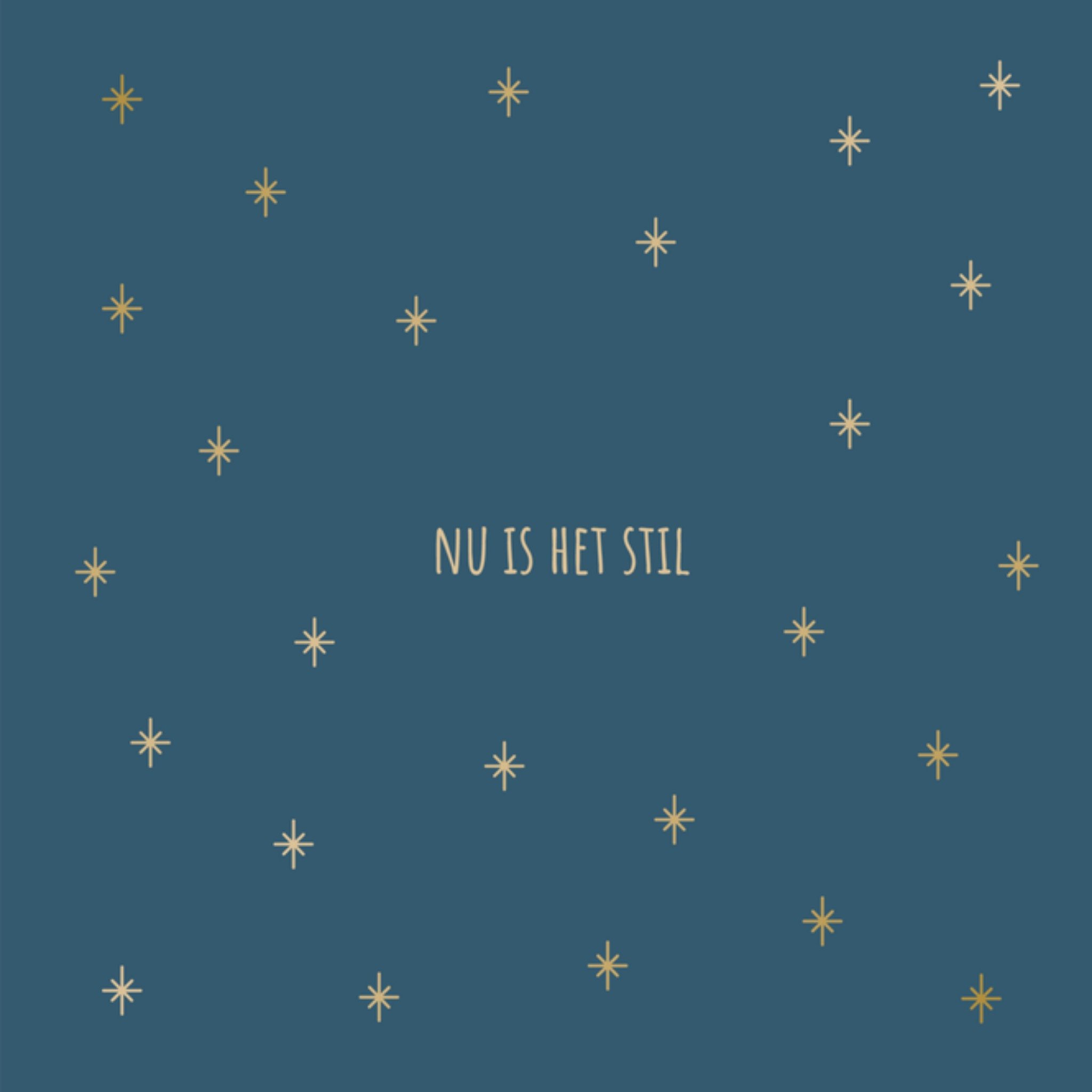 Kleine vlindervoetjes Condoleancekaart Nu is het stil Vierkant