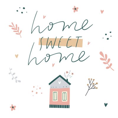 Papercute | Nieuwe woning kaart | Home Sweet Home