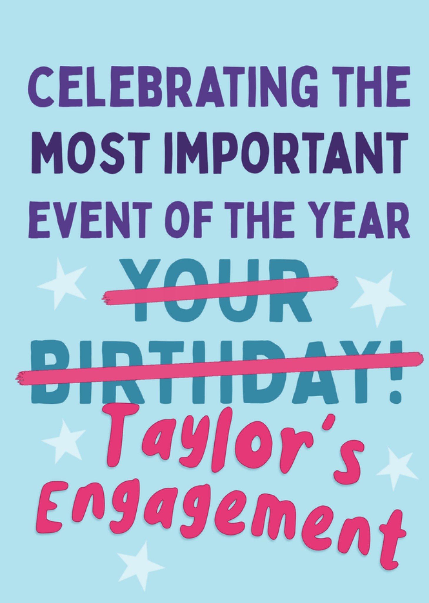 Greetz The London Studio Verjaardagskaart Celebrating Taylor