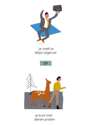 Dilemma op Dinsdag | Zomaar kaart | Dieren