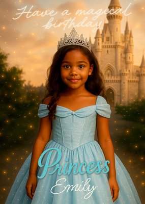 Greetz | Verjaardagskaart | Face Swap | Have A Magical Birthday Princess