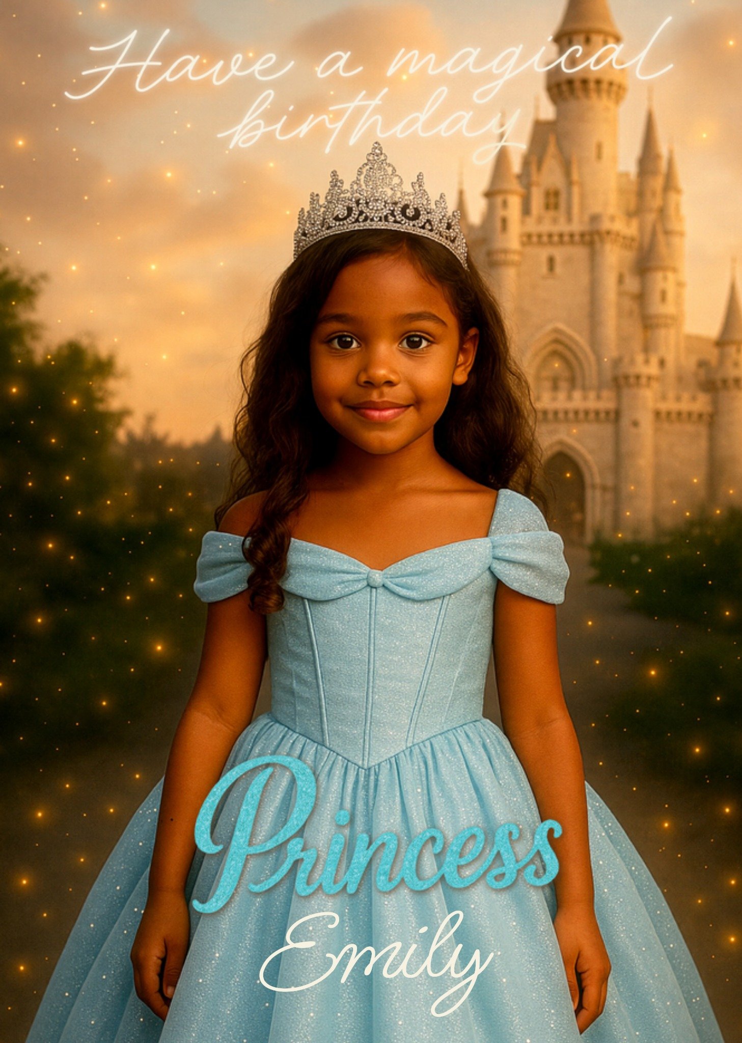 Verjaardagskaart Face Swap Have A Magical Birthday Princess Greetz