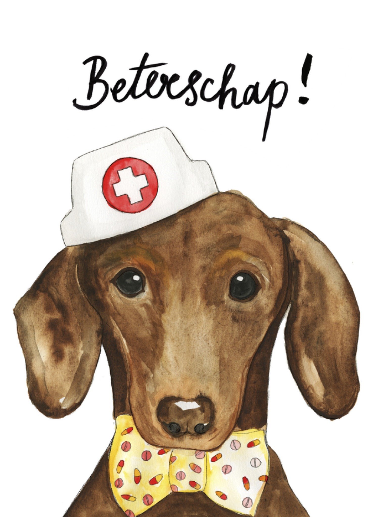 Marie Bodie Beterschapskaart Teckel Kaart Marie Bodié