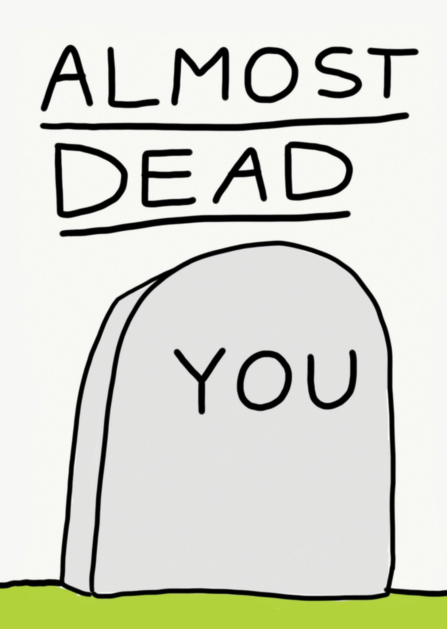 Verjaardagskaart grappig Kaart Jolly Awesome