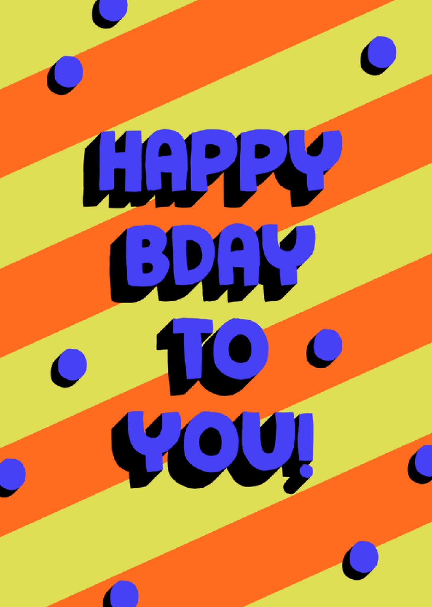 Greetz Verjaardagskaart Happy Birthday Standard Card