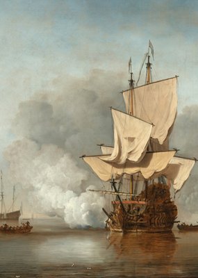 Kunstkaart 'Het Kanonschot'