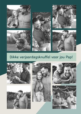 Greetz | Verjaardagskaart | Grote kaart | Met fotos | Pap