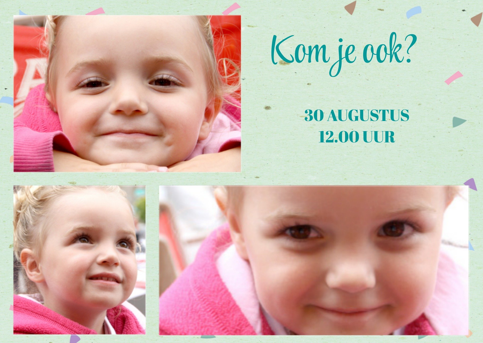 Kom je ook? Kaart Greetz