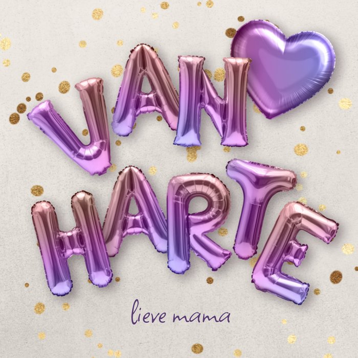 Luckz | Verjaardagskaart | Van harte